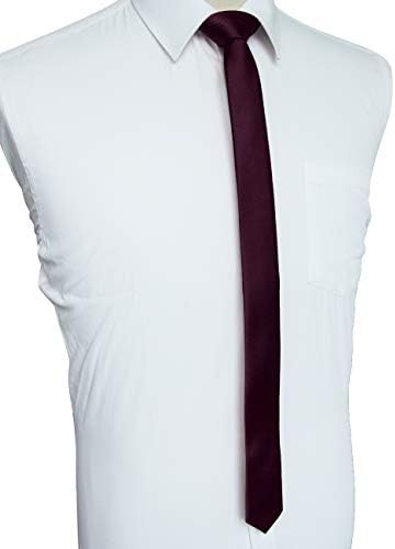 JEMYGINS 1.58 egyszínű Vékony Nyakkendő Vékony Nyakkendőt a Férfiak(4cm)