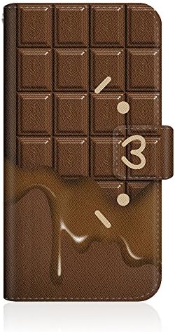 CaseMarket [Notebook Típus] Slim Esetben Szem Modell au Qua Telefon (KYV37) x Nae-() Tábla Csokoládé Gyűjtemény, Jegyzetfüzet, Napló