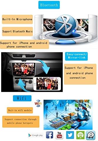 XISEDO Android 7.1 autórádió 7 a Dash Autoradio 2 Din fejegység, 2G RAM, GPS Navigáció, DVD Lejátszó Seat Ibiza 2009-2013 Támogatja