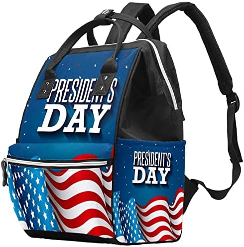 GUEROTKR Utazási Hátizsák, Pelenka táska, Hátizsák Táskában, a Függetlenség Napja Amerikai Zászló mintás