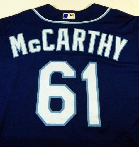 2020 Kansas City Royals Kevin McCarthy 61 Játék Kiadott Kék Mez DG Javítás 16 - Játék Használt MLB Mezek