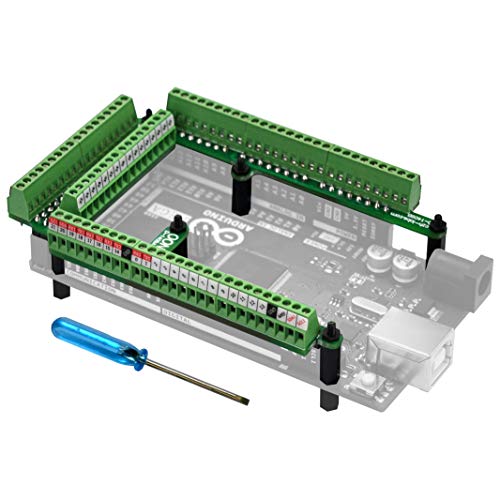 Ultra-Kis GPIO Terminál Blokk Breakout Board Modul az Arduino Mega-2560