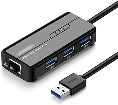 CUJUX USB-Hub,USB Ethernet USB 3.0 RJ45, USB Hub, Számítógép Hálózat Multi-Port Adapter