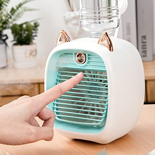 Hordozható Légkondicionáló - Vicces Víz Mini Légkondicionáló Hűtő Ventilátor, Aranyos USB Ventilátor, Íróasztal légkondícionáló