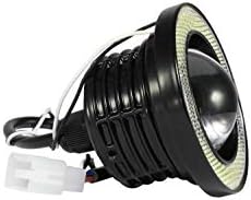 BLINGLIGHTS Fehér LED Halo Lökhárító Rács Ködlámpa Világítás Vezetés közben Foglamps Foglights Készlet 2005-2008 Pontiac Grand Prix