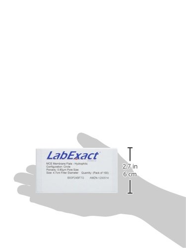 LabExact 1200514 MCE Membrán Lakások, Hidrofil, 0.8 um, 47mm (Csomag 100)