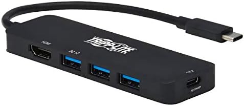 Tripp Lite USB-C Többportos Adapter 4K60Hz HDMI 3 USB-Hub 100W PD Töltés (U444-06N-H3UC2)