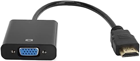 BOTEGRA VGA Adapter, Nagy Segítség az Életben HD Multimédia Interfész VGA Átalakító Projektor HDTV(Fekete)