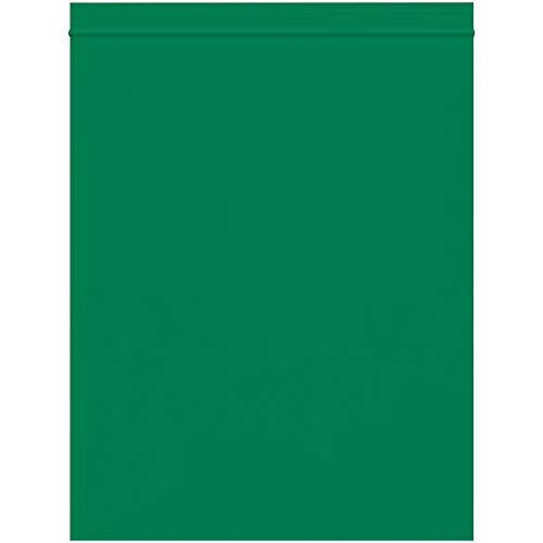Caja Szállítási Visszazárható Poli Táskák, 2 Millió, 8 × 10, Zöld, 1000/Eset