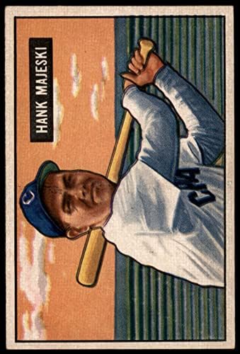 1951 Bowman 12 Hank Majeski Chicago White Sox (Baseball Kártya) EX White Sox