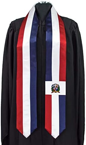 Dominikai Köztársaság Zászló Érettségi Szárny/Ellopta Nemzetközi Tanulmány Külföldön Felnőtt Unisex