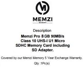 MEMZI PRO 8GB Class 10 90MB/s Micro SDHC Memória Kártya SD Adapterrel, valamint a Micro USB Olvasó Oukitel K Sorozat Mobiltelefonok
