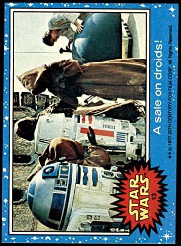 1977 Topps 13 eladó droidok! (Kártya) NM/MT