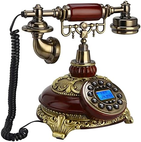 GaYouny Klasszikus Asztal Telefon Vezetékes Telefonvonal Dekoráció Iroda Retro Stílusú Amerikai Élő Európai Szoba Home Vezetékes