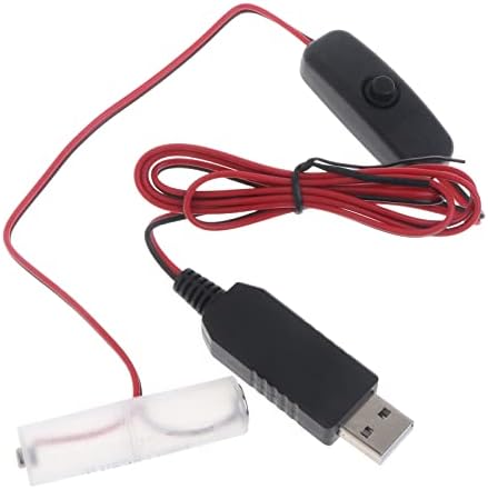 Diarypiece USB hálózati Átalakító DC-Buck-Boost Akkumulátorok Eliminators, C Típusú 4,5 V-os LR6/AM3/AA 3PCS Akkumulátorok
