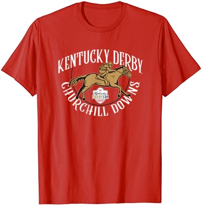 Kentucky Derby Hivatalosan Engedélyezett Ütemben Szetter Piros Póló