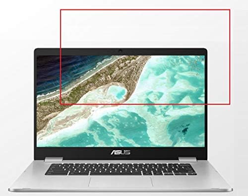 It3 Tükröződésmentes (2X Db) Képernyő Védő Őr 15.6 ASUS Chromebook C523 NanoEdge Kijelző Laptop