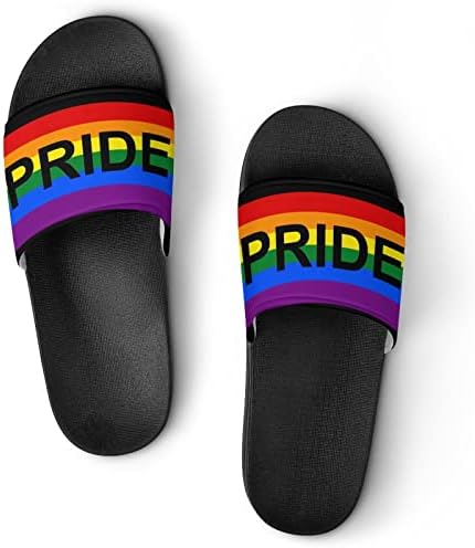 LMBT Meleg Büszkeség PVC Otthon Papucs Csúszásmentes Fedett Szabadtéri Strand Cipő a Férfiak, mind a Nők
