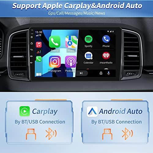[2+32G] Android 11 Autó Sztereó Nissan Teana Altima 2013-2018 a Vezeték nélküli Apple Carplay&Android Auto,9 Hüvelykes Android Fej Egység autórádió,