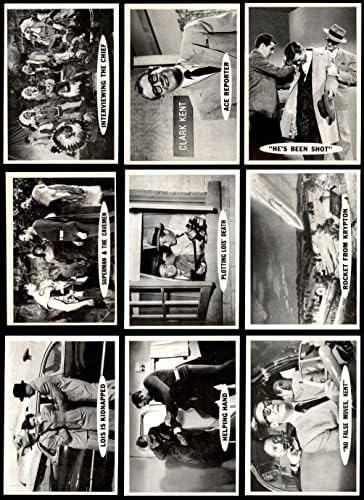 1966 Topps Superman Teljes Készlet (Kártya) EX/MT+