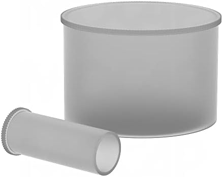 Egyenes Műanyag Kupakok - LDPE Egyenesen 1.250 Sapka (31.8 mm) x 0.875 (22,2 mm) +Knurl Természetes LDPE MOCAP S1.250-14KNA1