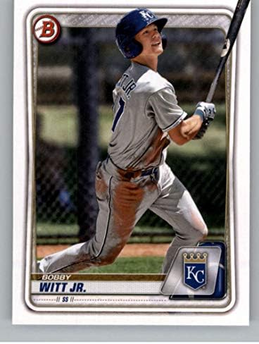 2020 Bowman Tervezet Papír BD-152 Bobby Witt Jr., Kansas City Royals Hivatalos MLB Baseball Kereskedelmi Kártyát A Topps Cég a