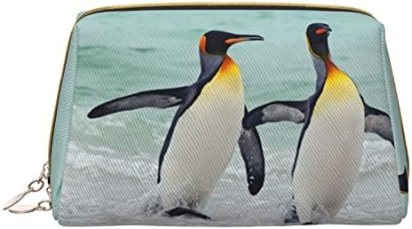 Aranyos Pingvin Kis Utazási Smink Táska, Pénztárca, Hordozható Toalett Táska, Nők, Lányok, Napi Tároló Szervező