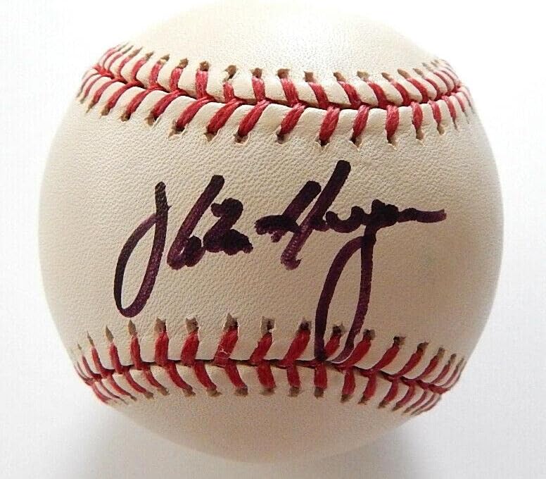 Mike Hargrove Aláírt Rawlings OML Baseball Auto Autogram - Dedikált Baseball