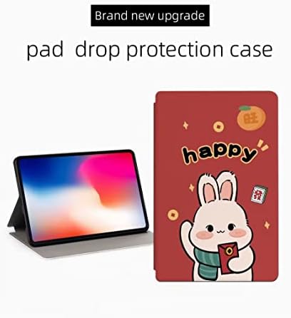 Kompatibilis/Csere Tablet PC Xiaomi Mi Pad 5 /Pad 5 Pro 11 2021 PU Bőr Flip Állni Mágneses Tárca A Nyúl évében Ügy (3)