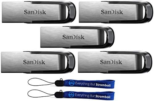 256 gb-os SanDisk Ultra Hangulattal USB 3.0 pendrive (Ömlesztett 5 Csomag) Nagy Sebességű Memória pendrive (SDCZ73-256G-G46) Csomag (2) Minden,