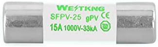 PURYN 100 PV Solar Biztosíték 1000V DC 10 * 38mm 1A 3A 5A 10A 15A 20A 25A 30A Fotovoltaikus villamosenergia-Rendszer Védelme, a Tiszta