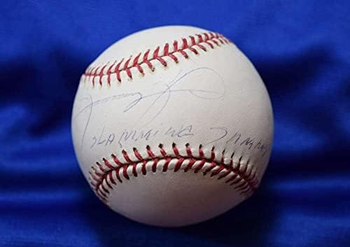 Sammy Sosa Zsír Sammy MLB Coa Autogramot Major League OML Aláírt Baseball - Dedikált Baseball