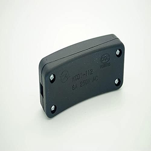 2db/sok KCD1-112 fekete egyetlen gabona online kapcsoló kártya - típusú fej - testület lámpa arc - görbe vonal gombot ingyenes a
