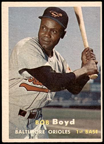 1957 Topps 26 Bob Boyd Baltimore Orioles (Baseball Kártya) VG/EX Orioles