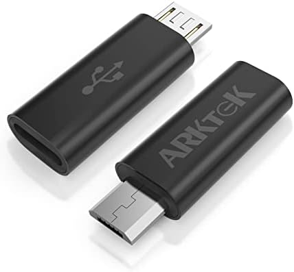 ARKTEK USB-C Adapter - USB-C Típus (Női) Mikro USB (Férfi) Fordította: Töltő Adapter Digitális Kamera, Power Bank Galaxy S7 S7 Szélén Több