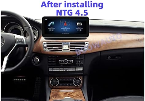 12.3 hüvelykes, 1920 * 720 Android AUTO CarPlay a Mercedes-Benz CLS W218 2011-2018 Multimédia Lejátszó GPS Navigációs Képernyő (NTG4.5