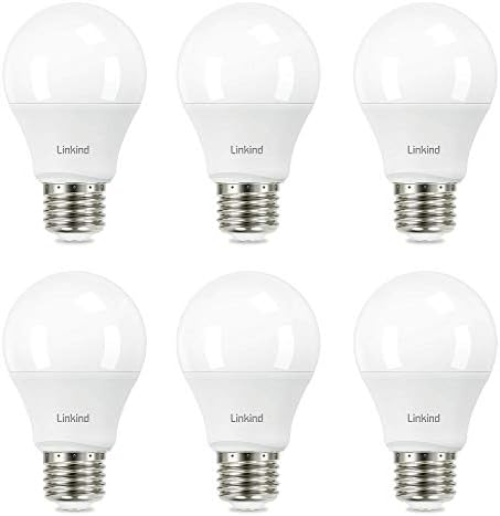 Linkind 19 LED Izzó, 60W Egyenértékű Izzók, 9W 2700K Puha, Fehér, 800 Lumen Nem Szabályozható LED Izzó, E26 Szabványos Bázist,