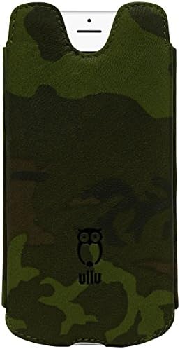 ullu Prémium Bőr tok iPhone 8/7 - Hadsereg Woodland, Zöld UDUO7PL77