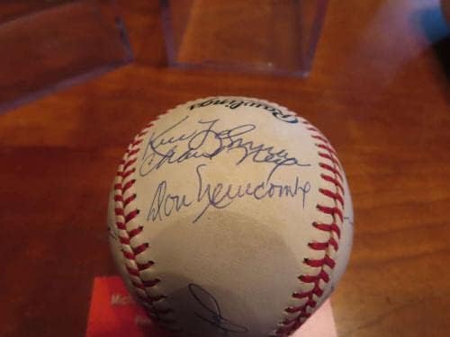 Sandy Koufax Ne Drysdale Herceg snider Brooklyn Dodgers aláírt labdát baseball szövetség - Dedikált Baseball