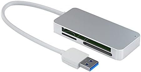 USB 3.0 Multi-Card Reader 3-in-1 USB Típus-C CF TF Secure Digital Kártya Olvasó, Alkalmas Laptop, Mobil, Telefon, Tablet (Szürke)