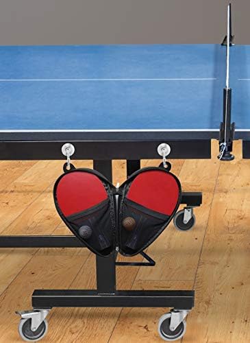 Clinch Csillagos Ping-Pong Lapát asztalitenisz Ütő, Profi Szett - 3 Csillagos Golyó & Szervező hordtáska - Kampó Tábla