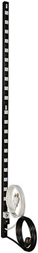 Tripp Lite Alapvető PDU, 20A Kettős Áramkör 40 Értékesítési (5-15/20R), 120V, NEMA L5-20P/5-20P Bemenet, 0U Függőleges Rack-Mount Teljesítmény