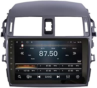 Android 10 Autoradio Autós Navigációs Sztereó Multimédia Lejátszó, GPS, Rádió, 2.5 D érintőképernyő forToyota Corolla 2007-2013 Octa-Core