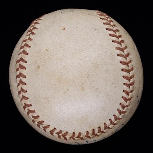 Rendkívül Ritka Clark Griffith Egyetlen Dedikált Baseball HOF D. 1955 SZÖVETSÉG LOA - Dedikált Baseball