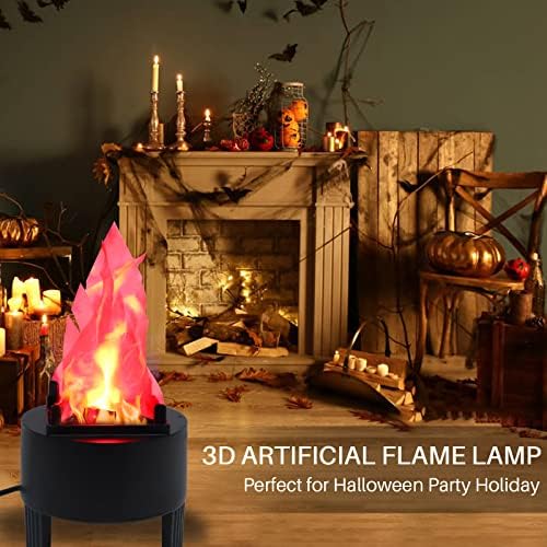 Elektronikus LED Ál-Tűz, Láng Szimulált Láng Hatás Fény Hő Alap Támogatást Halloween Mesterséges Láng 3D Tábortűz Központi Karácsonyra,