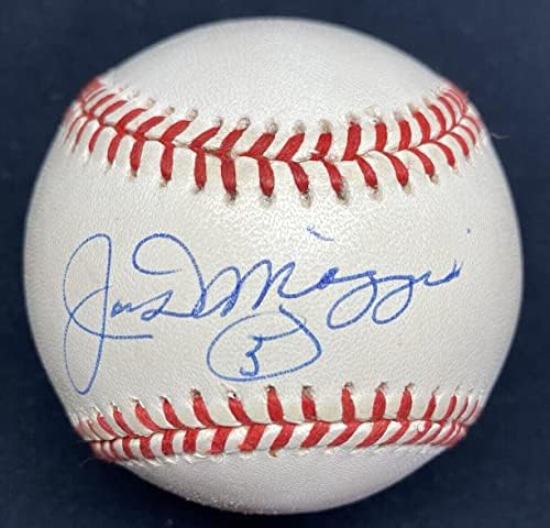 Joe DiMaggio 5 írta Alá a Baseball SZÖVETSÉG LOA - Dedikált Baseball
