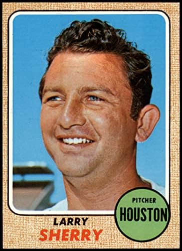 1968 Topps 468 Larry Sherry Houston Astros (Baseball Kártya) EX/MT Astros