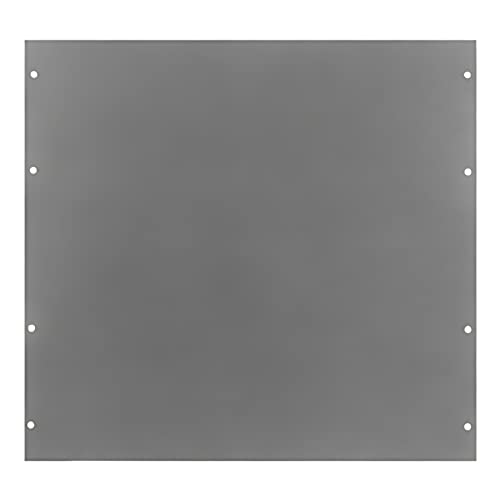 BUD Iparágak PA-1105 MG-os Alumínium Felület Pajzs Panel, 19 L x 8.75 W x 0.13 H, Szürke