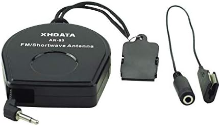 XHDATA EGY-80 Rövidhullámú Tekercs Antenna FM SW Külső Antenna Ostor Antenna Javítása Jel vételére Alkalmas FM SW Rádió