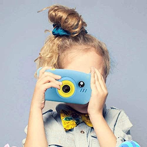 ARCAWA Gyerekek Kamera 12MP 1080P Mini Gyerek Videó Kamera, 2 hüvelykes IPS kijelző Mini Kamera Játék Ajándék Gyerekeknek (Kék)